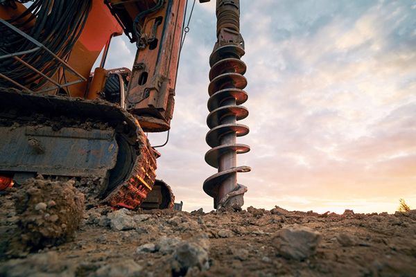 Borehole drilling site